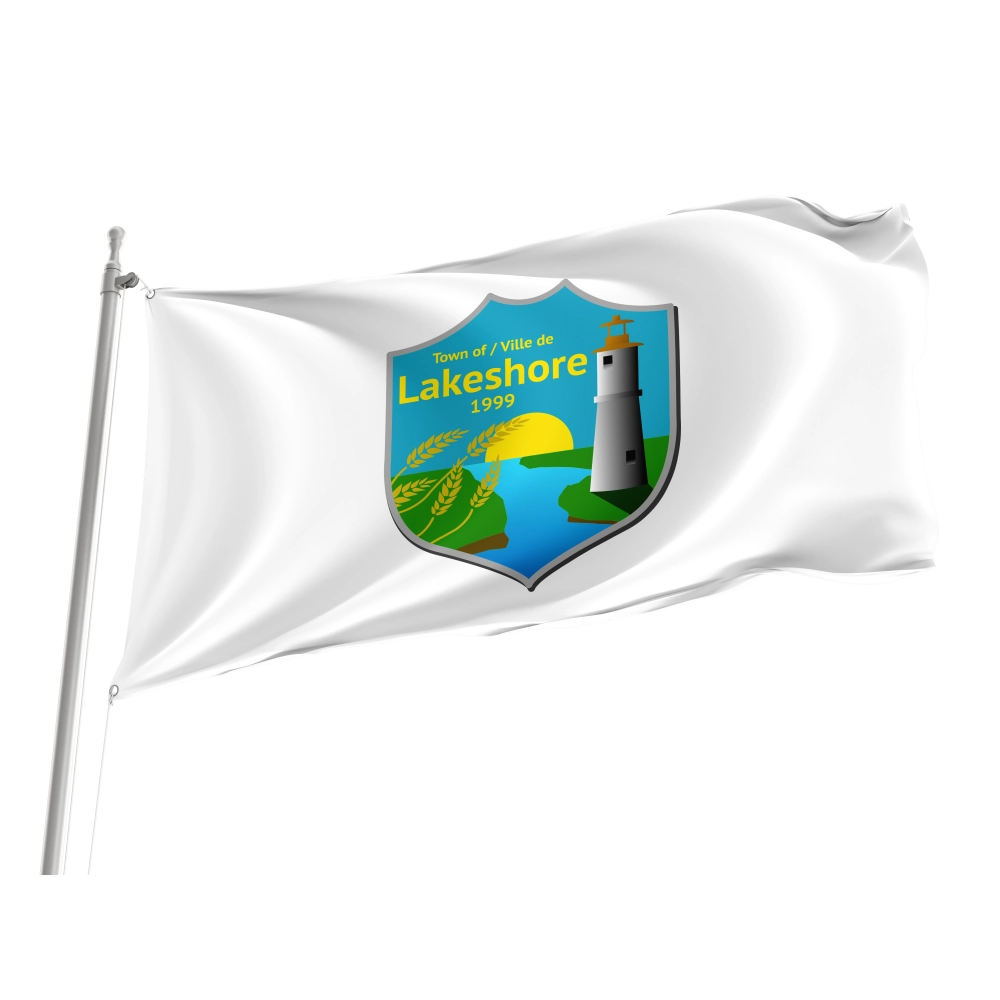 Lakeshore Flag for Indoor & Outdoor Use