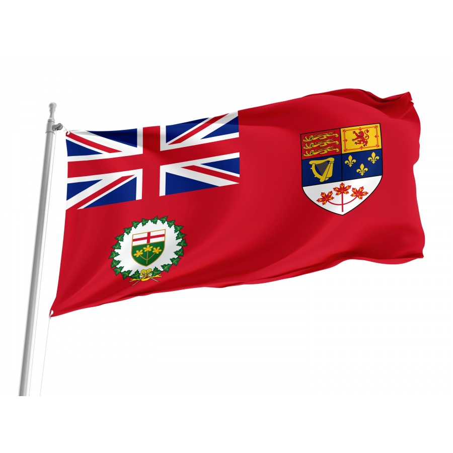 Flag of Lieutenant-Governor of Ontario 1959–1965, Flags for Indoor & Outdoor Use