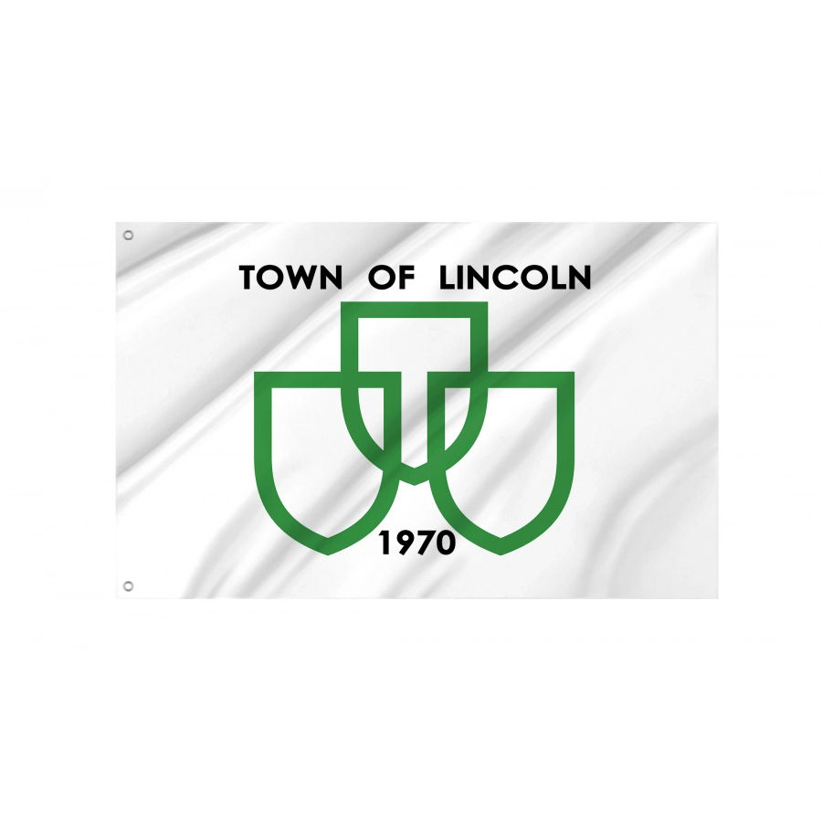Flag of Lincoln, Ontario, Patriotic Flags, Unique Design Print, Flags for Indoor & Outdoor Use