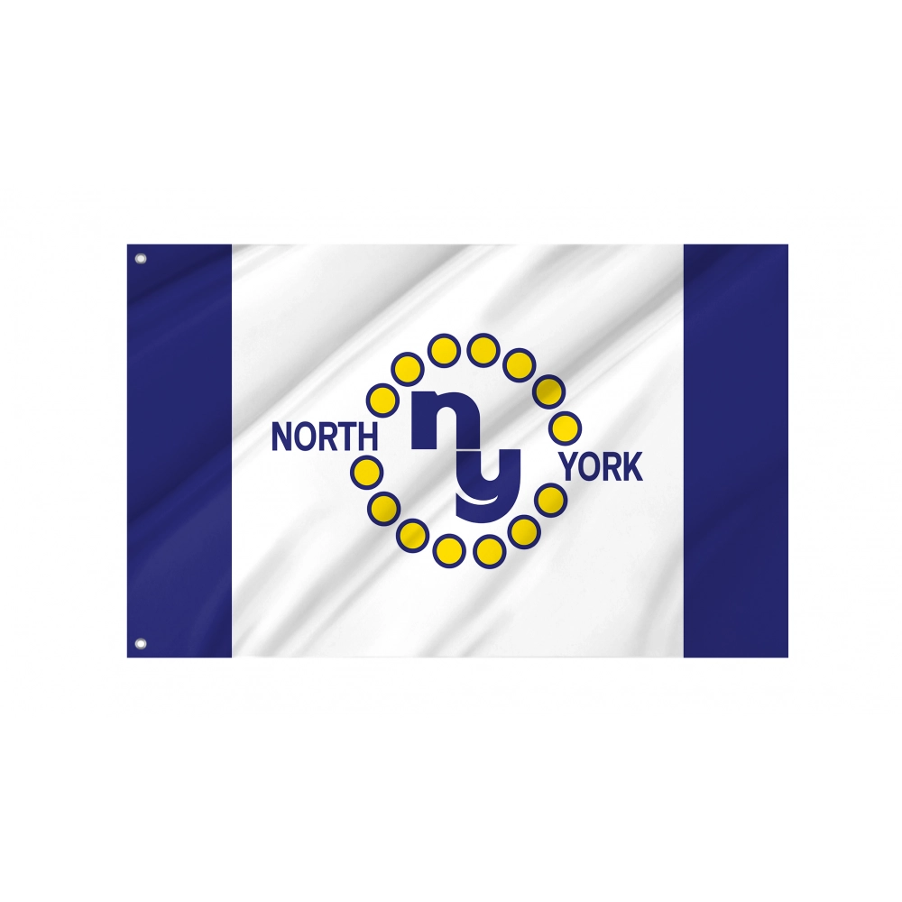 North York, Ontario Flag for Indoor & Outdoor Use