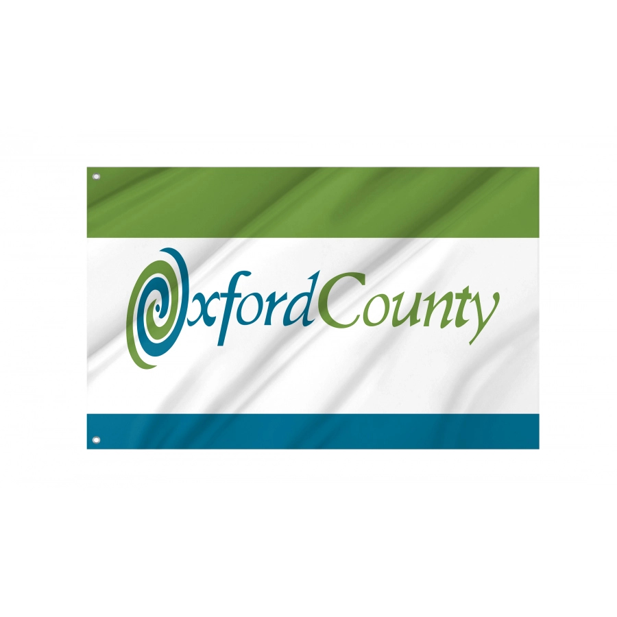 Flag of Oxford County, Patriotic Flags, Unique Design Print, Flags for Indoor & Outdoor Use