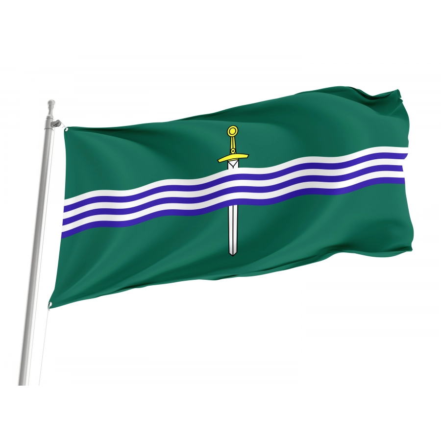 Flag of Peterborough, Ontario, Patriotic Flags, Unique Design Print, Flags for Indoor & Outdoor Use