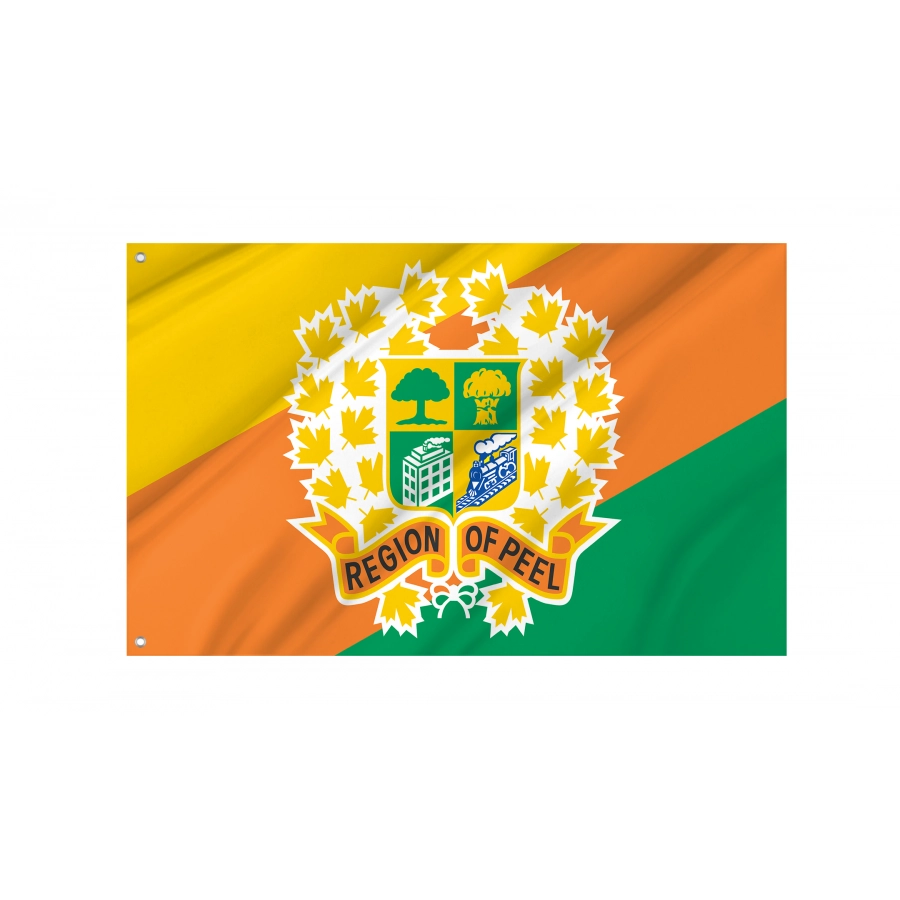 Flag of Regional Municipality of Peel, Flags for Indoor & Outdoor Use
