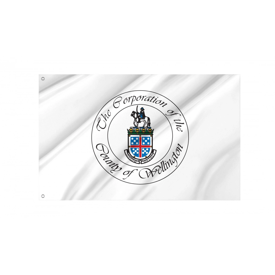 Flag of Wellington County, Patriotic Flags, Unique Design Print, Flags for Indoor & Outdoor Use