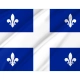 Quebec Flag for Indoor & Outdoor Use - Imagine 2