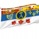 Royal Standard of Prince Andrew, Duke of York (in Canada) Flag for Indoor & Outdoor Use - Imagine 1
