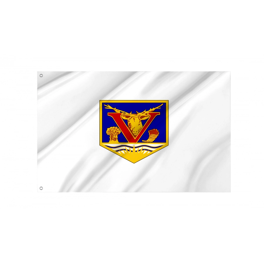 Flag of Vernon, British Columbia, Patriotic Flags, Unique Design Print, Flags for Indoor & Outdoor Use, CA--50