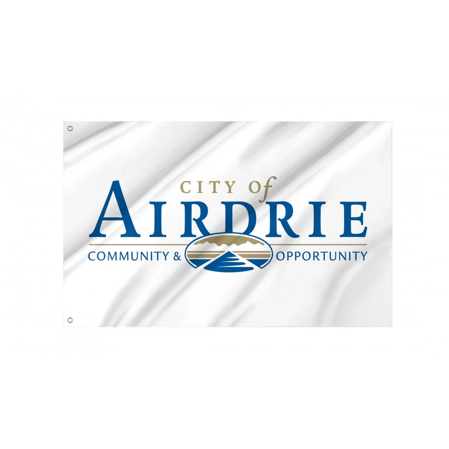 Airdrie Flag for Indoor & Outdoor Use, ALBERTA02