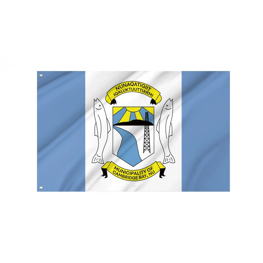 Cambridge Bay Flag for Indoor & Outdoor Use, CAN81