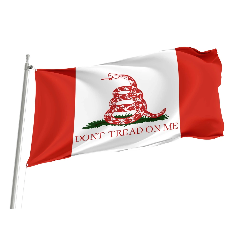 Canada Dont Tread on Me Flag for Indoor & Outdoor Use