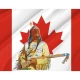 Canada Indigenous Portrait Flag for Indoor & Outdoor Use - Imagine 2