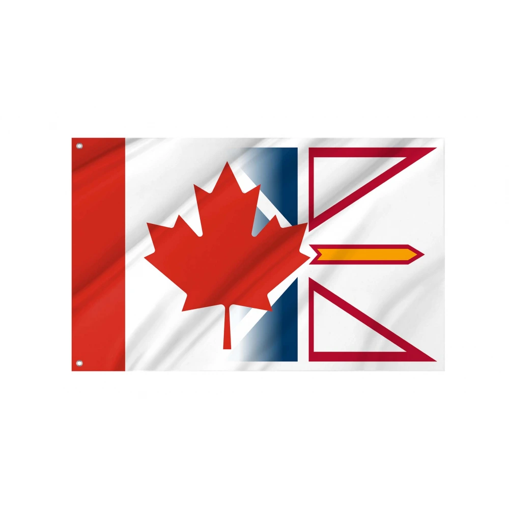 Canada Newfoundland and Labrador Province Friendship Flag