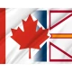 Canada Newfoundland and Labrador Province Friendship Flag - Imagine 2