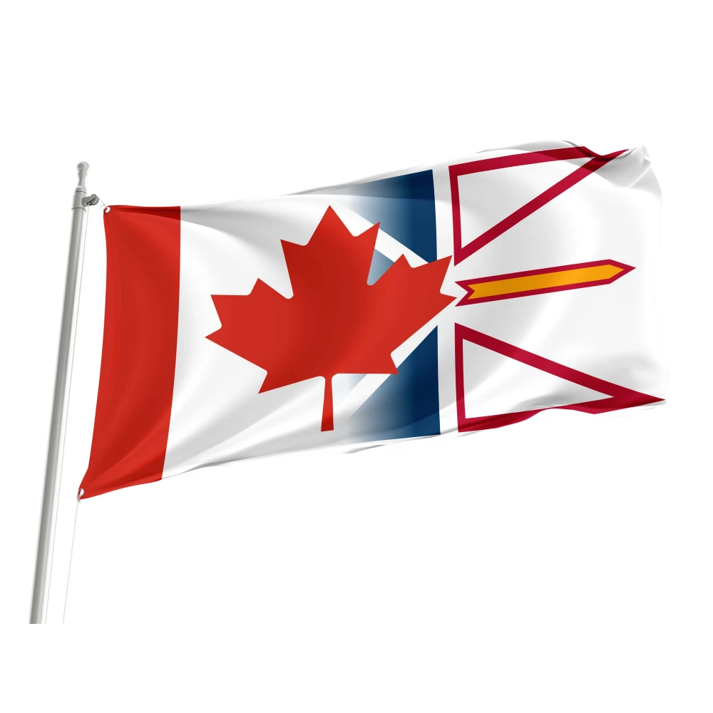Canada Newfoundland and Labrador Province Friendship Flag