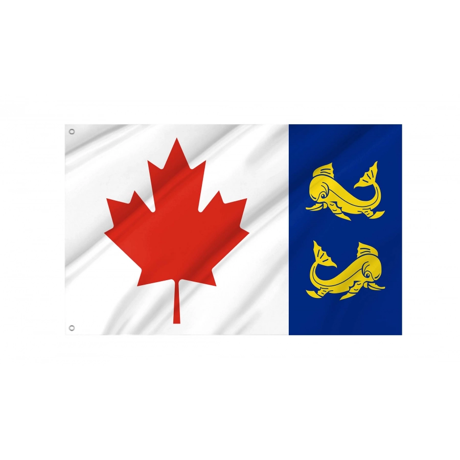 Canadian Coast Guard Flag for Indoor & Outdoor Use, CAN01