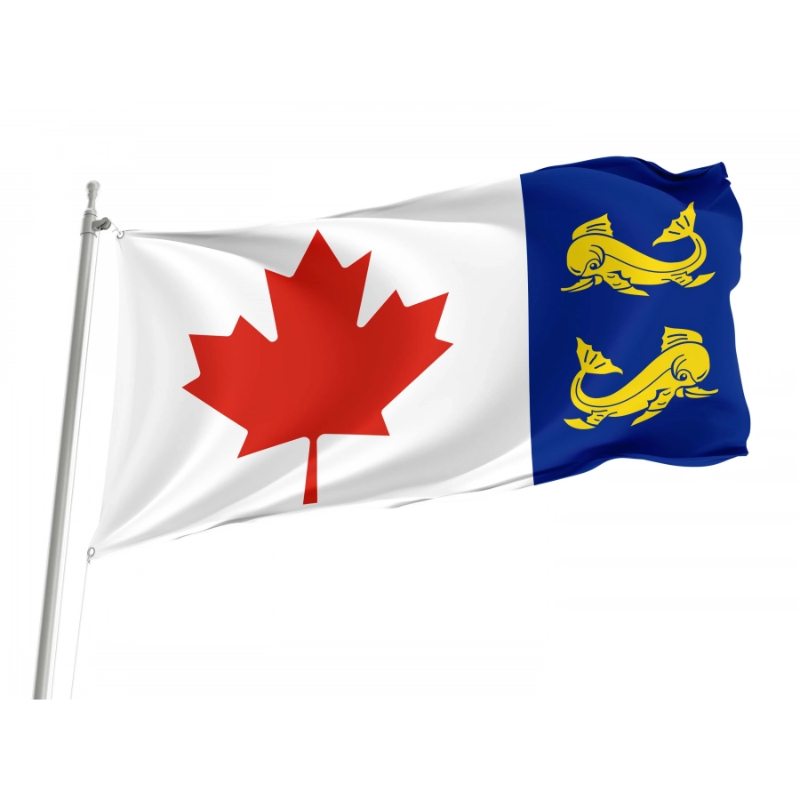 Canadian Coast Guard Flag for Indoor & Outdoor Use, CAN01