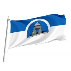 Franco-Nunavois Flag for Indoor & Outdoor Use