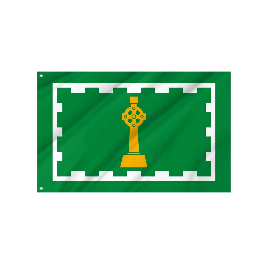 Irish Heritage Quebec Flag for Indoor & Outdoor Use