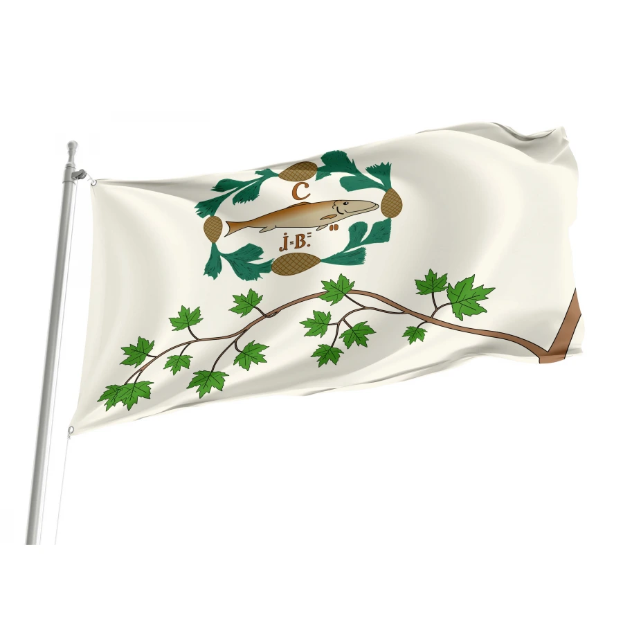 Lower Canada Rebellion 1837 Flag for Indoor & Outdoor Use, CAN112