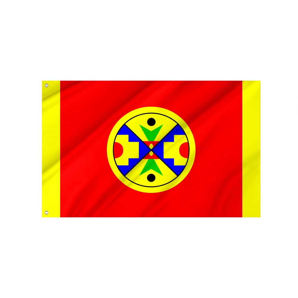 Natoaganeg First Nation Flag for Indoor & Outdoor Use