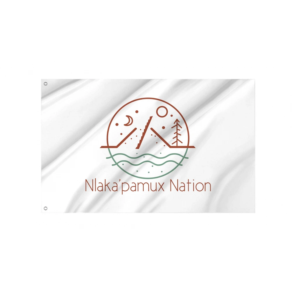 Nlaka'pamux Flag for Indoor & Outdoor Use