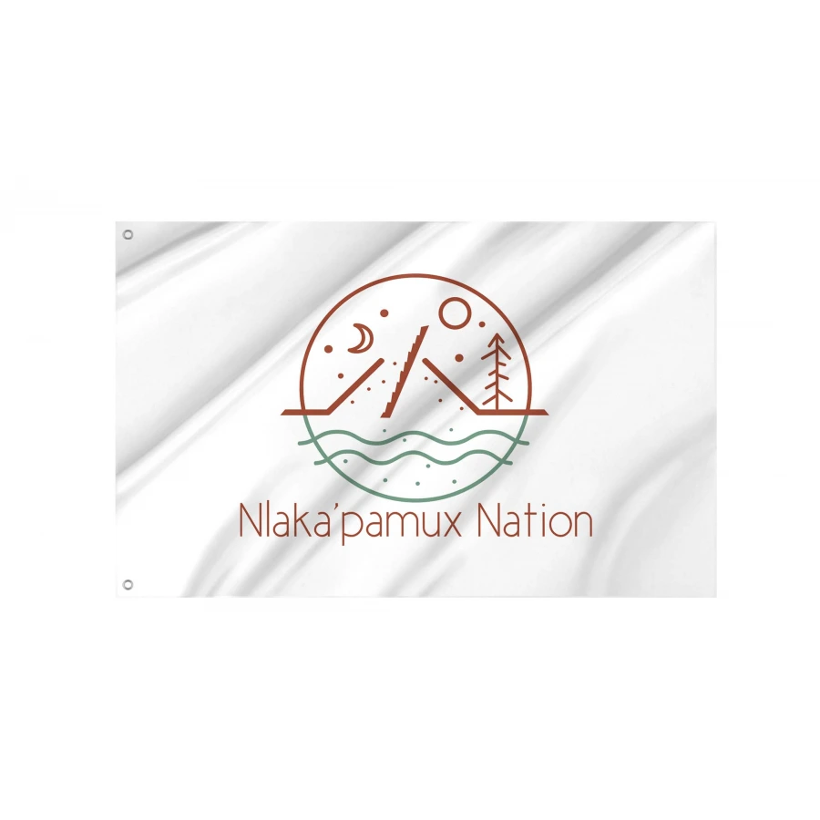 Nlaka'pamux Flag for Indoor & Outdoor Use, CAN114