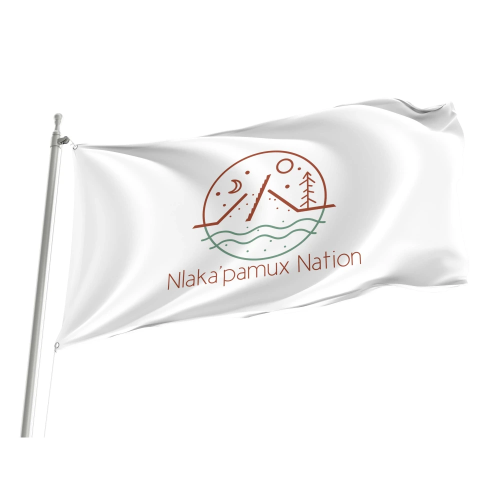 Nlaka'pamux Flag for Indoor & Outdoor Use