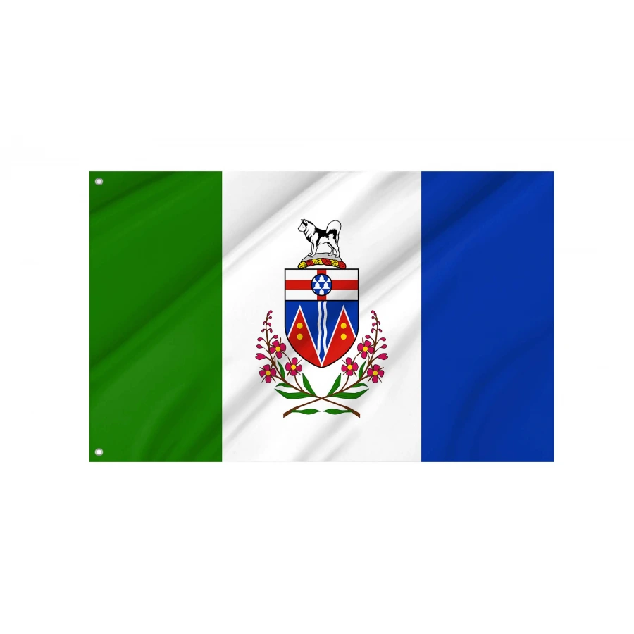 Yukon Territory Flag for Indoor & Outdoor Use, CA26