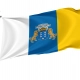 Canary Islands Flag for Indoor & Outdoor Use - Imagine 1