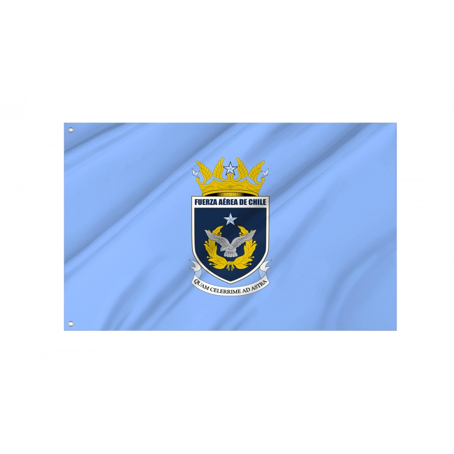 Flag of Air Force of Chile, Patriotic Flags, Unique Design Print, Flags for Indoor & Outdoor Use