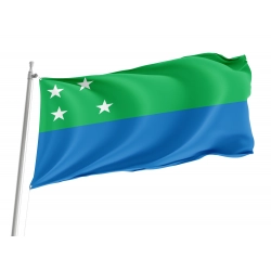 Los Lagos Region 2013 Flag for Indoor & Outdoor Use