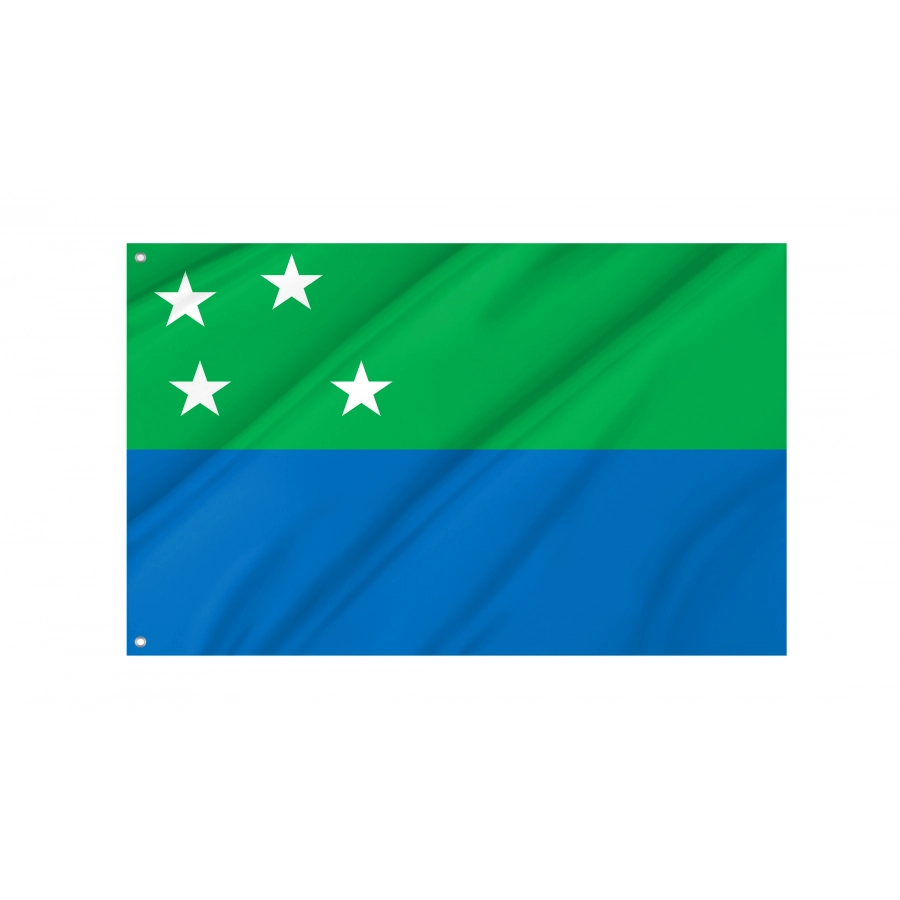 Flag of Los Lagos Region, Chile since 2013, Patriotic Flags, Unique Design Print, Flags for Indoor & Outdoor Use