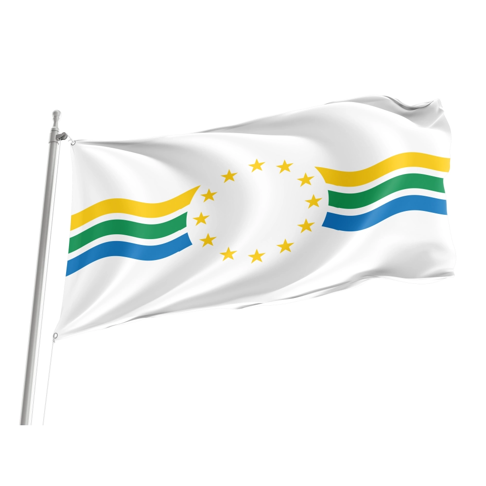 Los Ríos Region Flag for Indoor & Outdoor Use