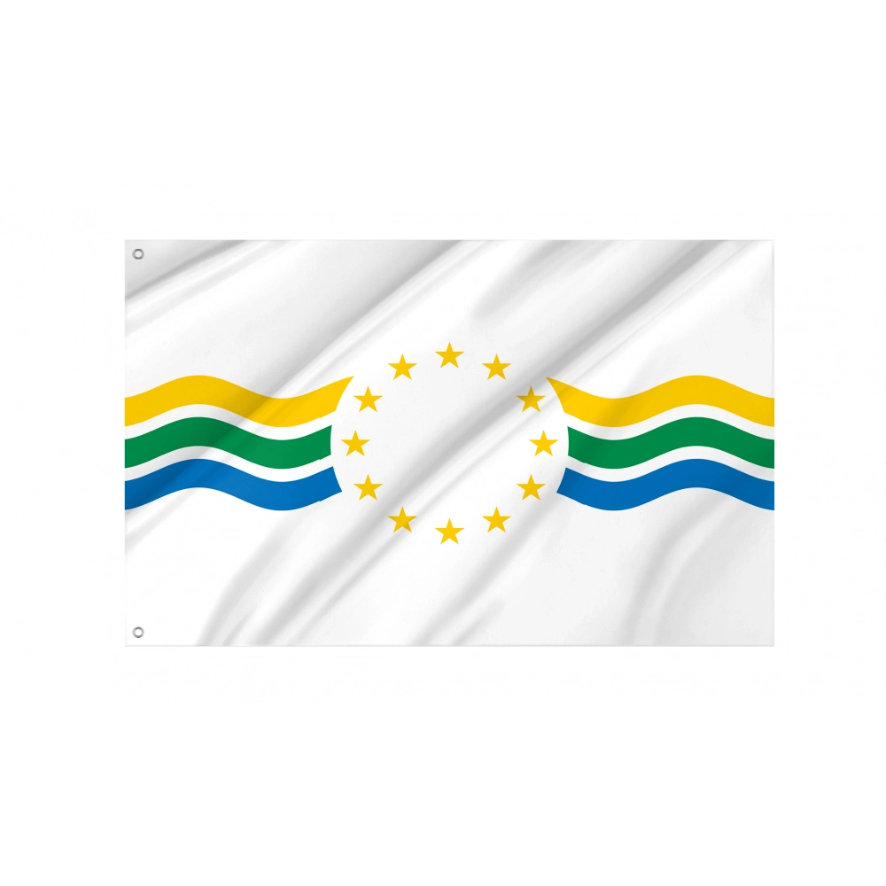 Los Ríos Region Flag for Indoor & Outdoor Use