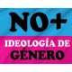 No + Ideología de Género usada en Chile Flag for Indoor & Outdoor Use - Imagine 2