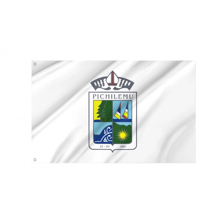 Flag of Pichilemu, Patriotic Flags, Unique Design Print, Flags for Indoor & Outdoor Use