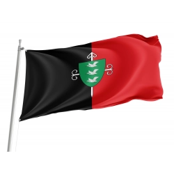 Santa Cruz Flag for Indoor & Outdoor Use