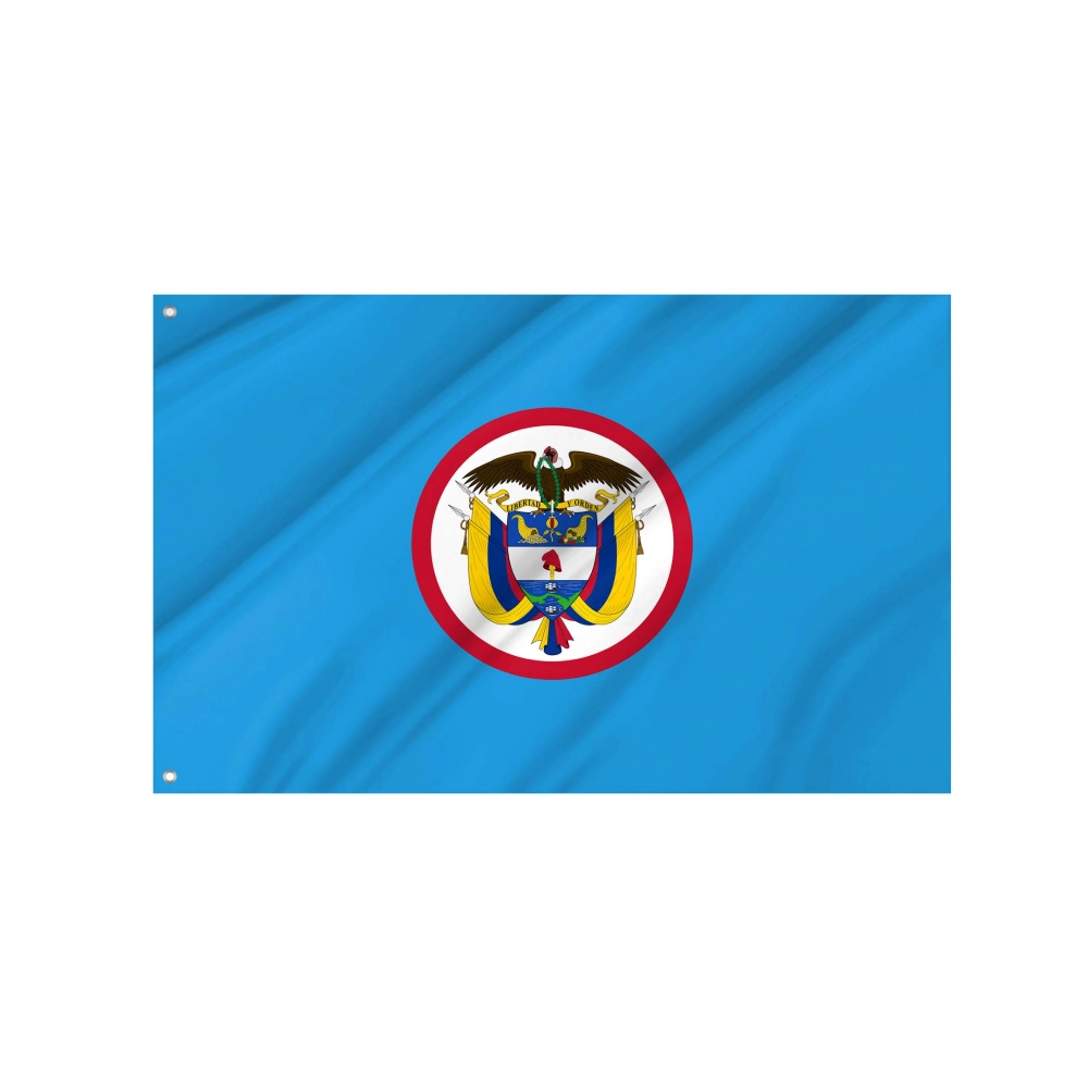 Navy Jack of Colombia Flag for Indoor & Outdoor Use