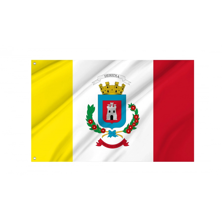 Heredia Province Flag for Indoor & Outdoor Use, CRI06