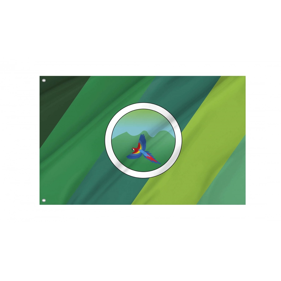 Turrubares Flag for Indoor & Outdoor Use, CRI83