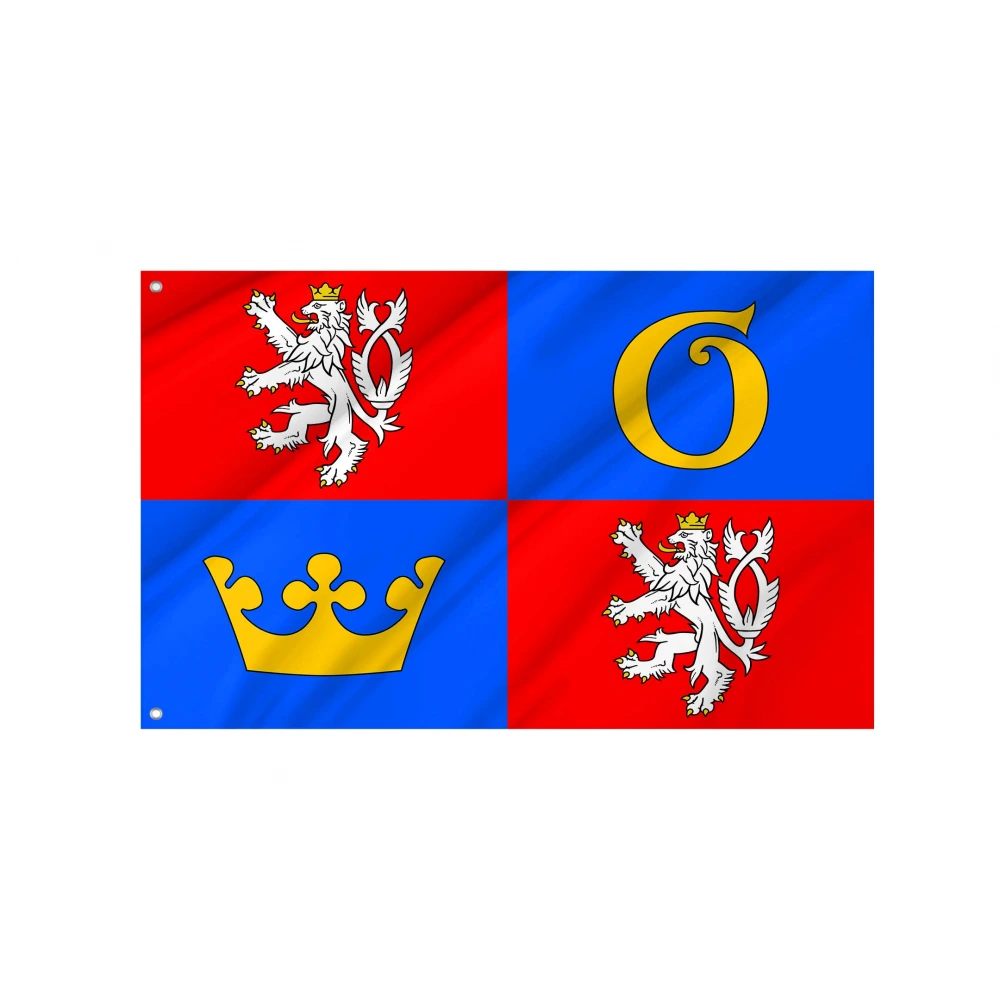 Hradec Králové Region Flag for Indoor & Outdoor Use