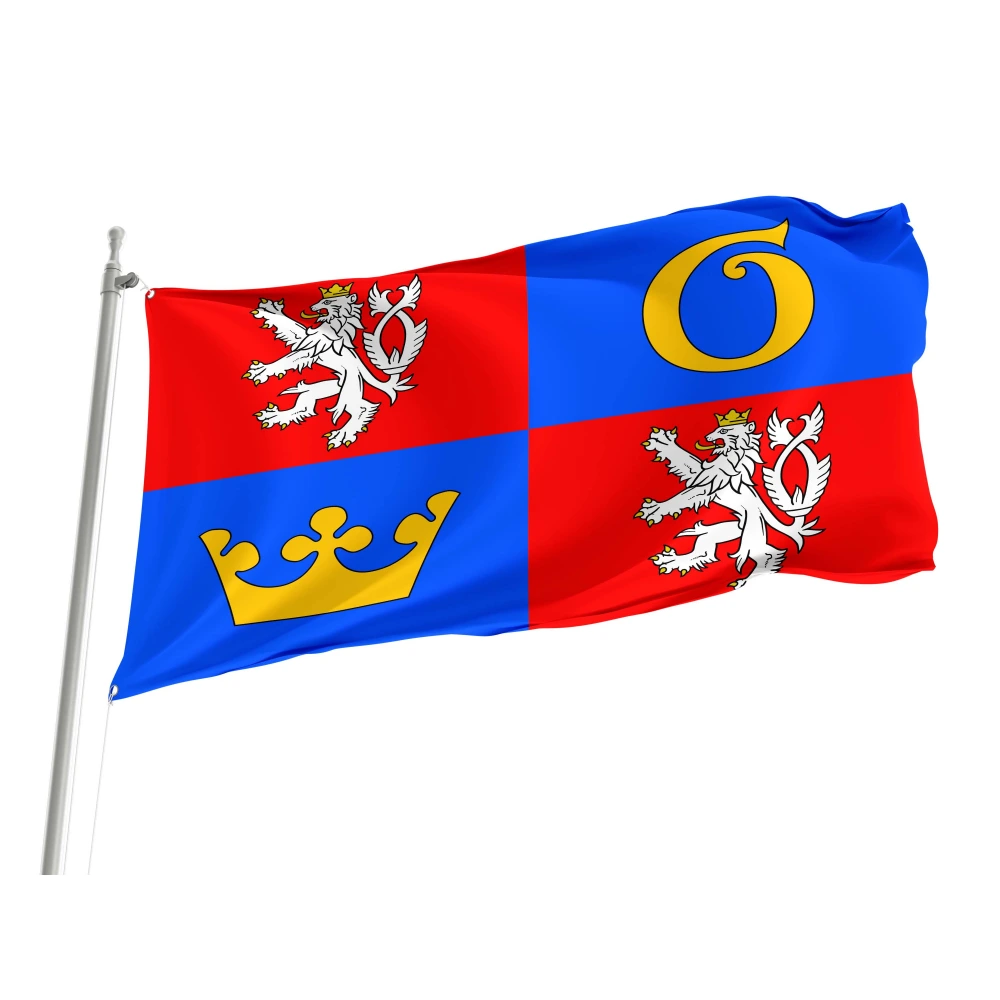 Hradec Králové Region Flag for Indoor & Outdoor Use