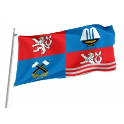 Karlovy Vary Region Flag for Indoor & Outdoor Use