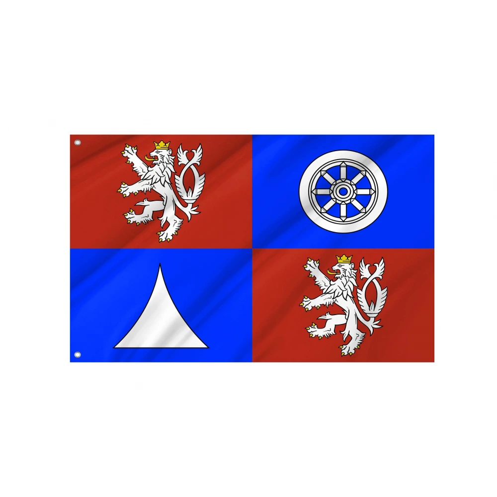 Liberec Region Flag for Indoor & Outdoor Use