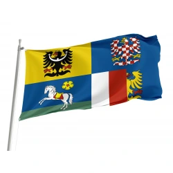 Moravian-Silesian Region Flag for Indoor & Outdoor Use