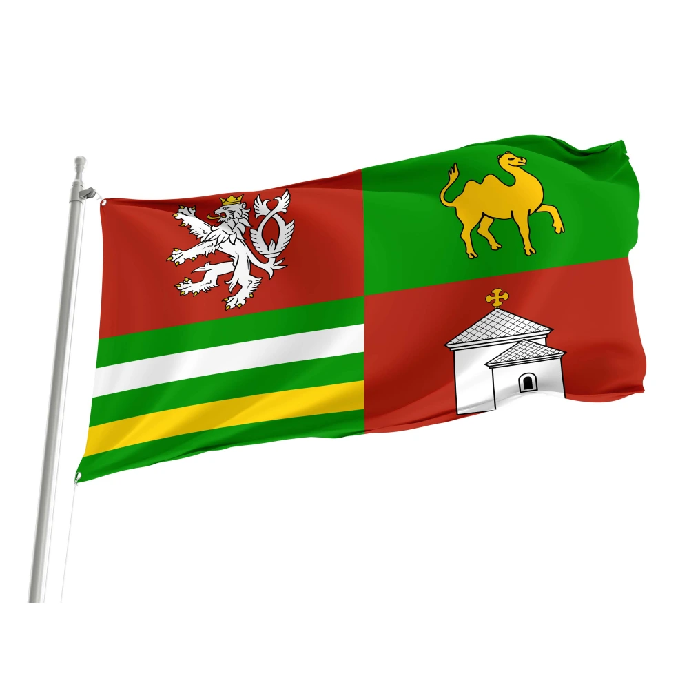 Plzeň Region Flag for Indoor & Outdoor Use