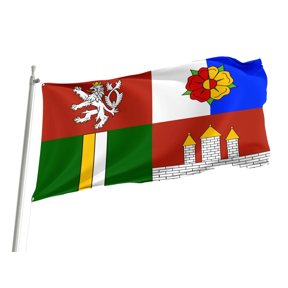 South Bohemian Region Flag for Indoor & Outdoor Use