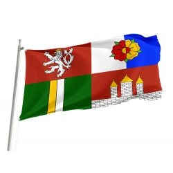 South Bohemian Region Flag for Indoor & Outdoor Use