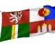 South Bohemian Region Flag for Indoor & Outdoor Use - Imagine 1