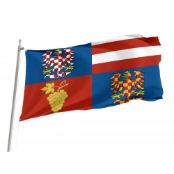 South Moravian Region Flag for Indoor & Outdoor Use